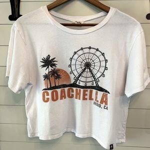 Coachella Graphic Crop Top by Local Lab